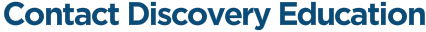 Contact Discovery Education
